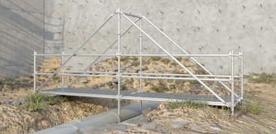 Baustellenzugänge Variante 2 Tobler AG