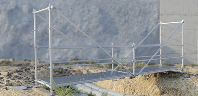 Baustellenzugänge Variante 1 Tobler AG