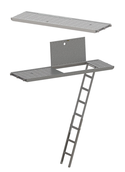 Belag Aluminium mit Luke und Leiter Tobler AG