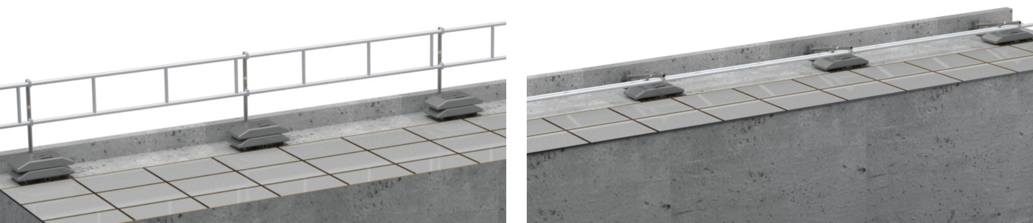 Flachdachgelaender All-in-One