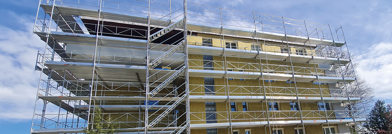 Facade scaffoldings Tobler AG Tobler AG